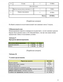 Реферат: Бизнес-план магазина Унисон