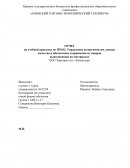 Отчет по практике в ООО Торговая сеть «Командор»
