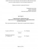 Отчет по практике в ПАО «Газпром нефть»