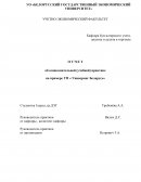 Отчёт об ознакомительной (учебной) практике на примере УП « Универмаг Беларусь»