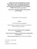 Отчет по практике в БУ РК «Яшкульская РСББЖ»