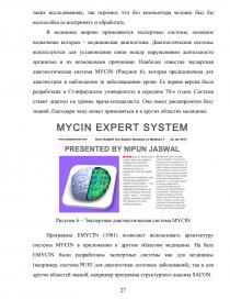 Контрольная работа по теме Система MYCIN