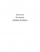 Бизнес-план рок-магазин «PEOPLE OF ROCK»