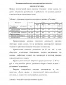Экономический анализ коммерческой деятельности магазин «Светлана»