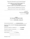 Отчет по практике на АО «Завод гидравлических прессов «Металлист»