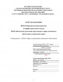 Отчет по практике в Управление Пенсионного фонда РФ