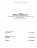 Отчет по практике в РУП «Белэнергострой»