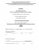 Отчет по практике в МУ Ханты-Мансийского Автономного округа –Югра