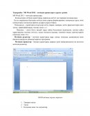 MS Word 2013 – мәтіндік процессоры туралы түсінік