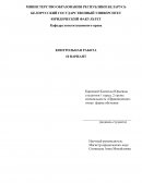 Конституционное право — ведущая отрасль права Республики Беларусь