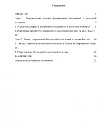 Курсовая работа по теме Бюджетно-налоговая политика в России и инструменты её реализации