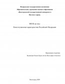 Конституционная характеристика Российской Федерации