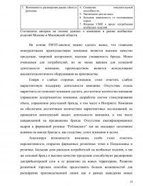  Отчет по практике по теме Анализ деятельности универсама 'Рублевский'