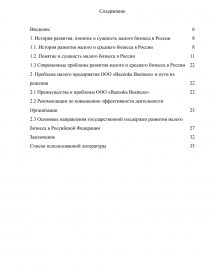 Курсовая работа: Малый и средний бизнес Республики Казахстан