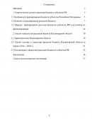 Анализ показателей расходов бюджета Владимирской области