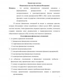 Бюджетная система. Финансовая система Российской Федерации