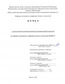 Отчёт по практике в Иркутском Национальном Исследовательском Техническом Университете
