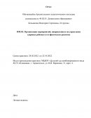 Отчёт по практике в МБДОУ «Детский сад комбинированного вида №172 «Клюковка»