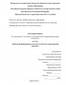 Концепция формирования отчетности в России и международной практике