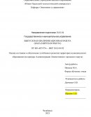 Оценка состояния и обеспечение устойчивого развития территории муниципального образования (на примере Администрации Локомотивного горо