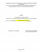 Отчет по практике в ФГБОУ ВО «Байкальский государственный университет»