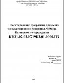 Проектирование программы промывки эксплуатационной скважины №555 на Казанском месторождении