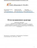 Аудиторский отчет по согласованным процедурам ТОО «КазИнфоТех АЦП»