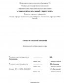 Отчет по практике в Арбитражном суде Красноярского края