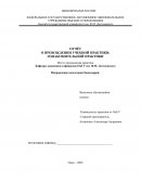 Отчет по практике на кафедре экономики и финансов ОмГУ им. Ф.М. Достоевского