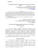 Исследование процесса работы портального козлового крана на контейнерной площадке морского порта