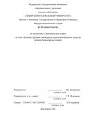 Влияние трудовой иммиграции на российский рынок труда (на примере Красноярского края)