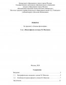 Философские взгляды М. Монтеня