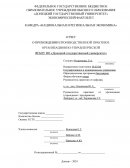 Отчет по практике на кафедре национальной и региональной экономики экономического факультета ФГБОУ ВО «ДонГУ»