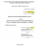 Анализ роли сестры в организации процесса ухода за пациентами в домашних условиях