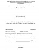 Особенности социальной стратификации и мобильностьи в современном российском обществе