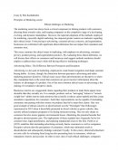 Ethical challenges in Marketing