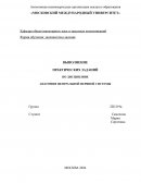 Анатомия центральной нервной системы