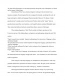 The Sapir-Whorf Hypothesis The Sapir-Whorf Hypothesis