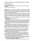 Modeling the dynamics of infectious diseases (using COVID-19 as an example)