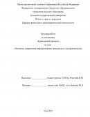 Основные направления информатизации гражданского судопроизводства