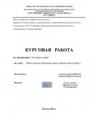 Исполнение наказания в виде обязательных работ