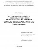 Рост энергопотребления как объективная предпосылка энергосбережения. Традиционная энергетика и её характеристика. Другие виды нетрадици